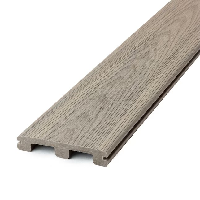 Grey Venture Composite Decking Board 3660mm Length (Grooved Edge)
