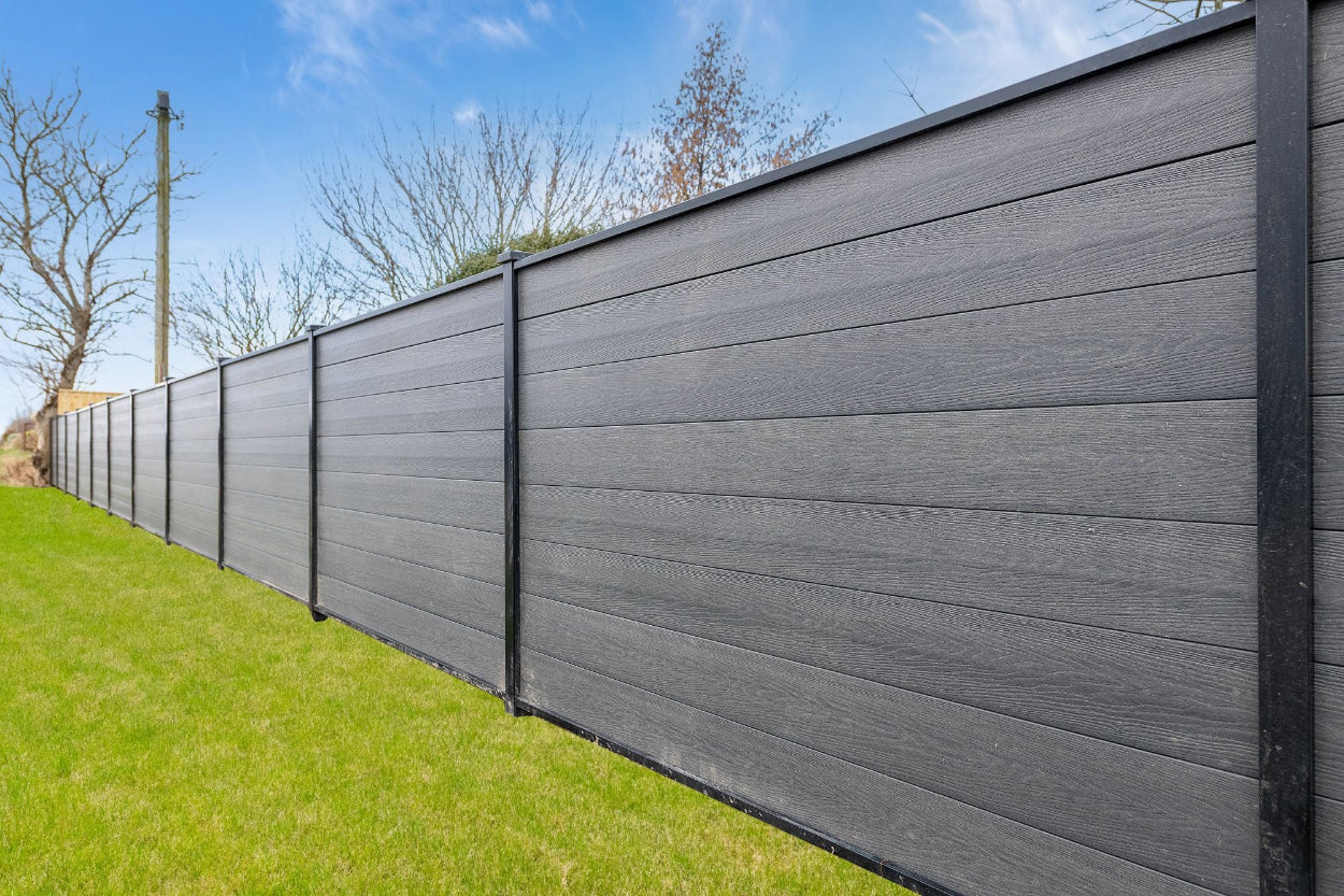 DuraPost VISTA® Composite Board (Pack of 4) – GRAPHITE | 1820×150×20mm