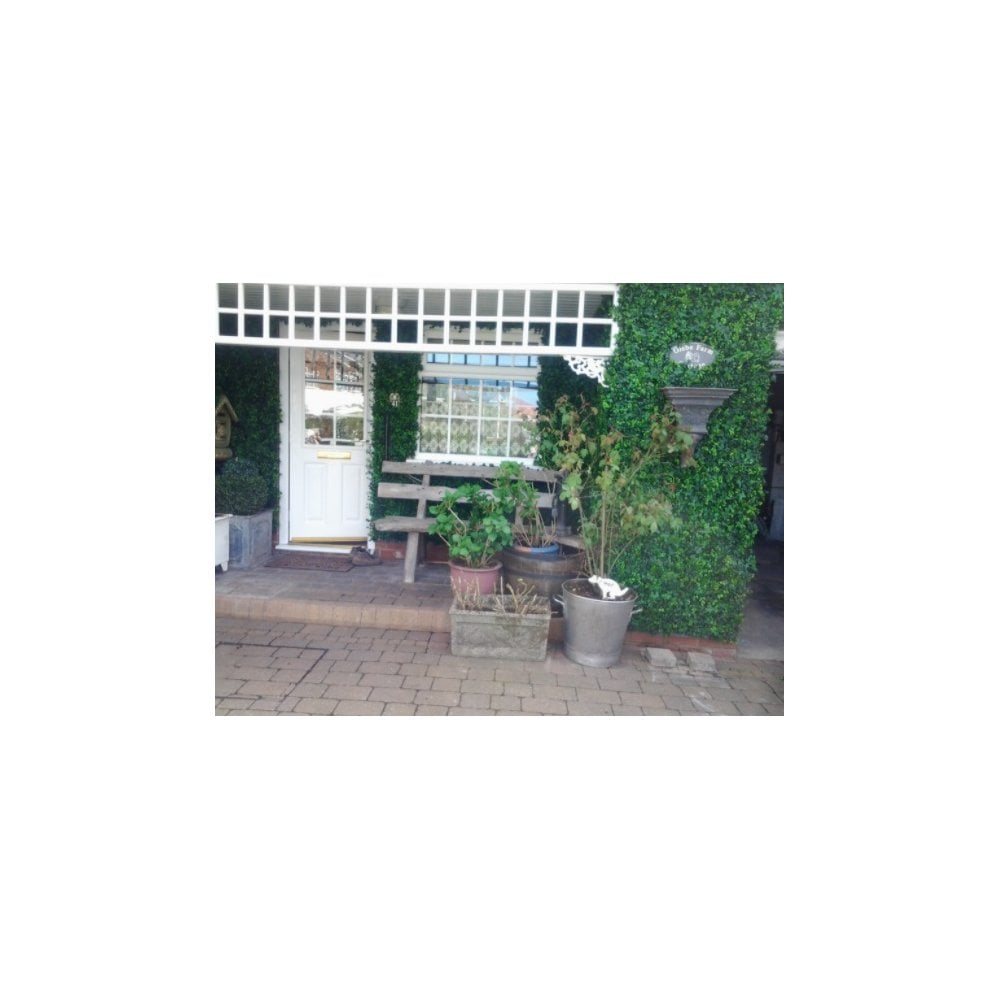 Artificial Rustic Spring Green Wall Panels - Composite Decking Company