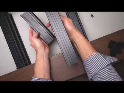 Video guide showing how to install the A205 Double Joist Bracket for decking board-end support